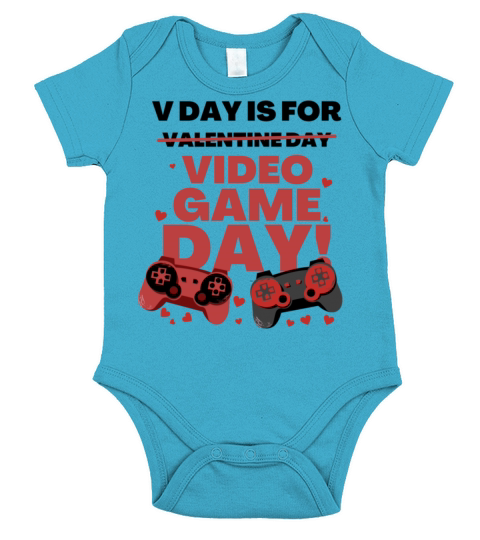 Funny Valentine Day Couple Shirt V Day Is For Short Sleeve Baby One-Piece