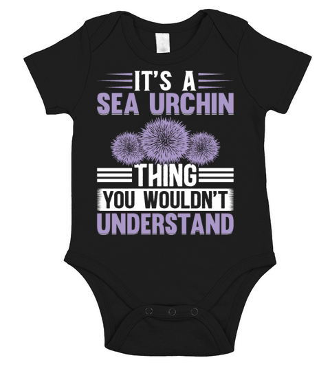 Its A Sea Urchin Thing - Cute Sea Urchin Lover Short Sleeve Baby One-Piece