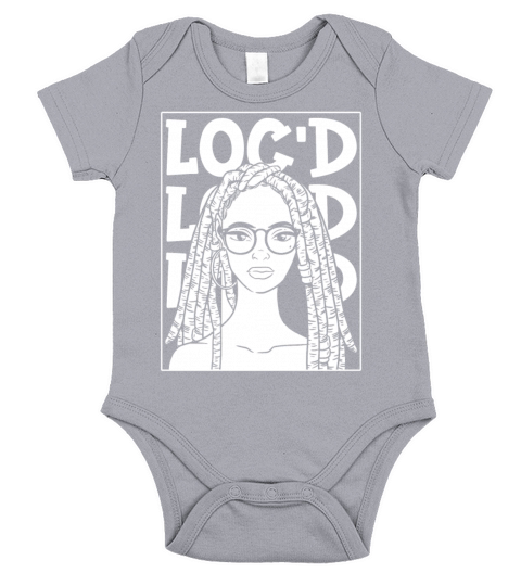 Its the Locs For Me - Afro Hair Black American Short Sleeve Baby One-Piece