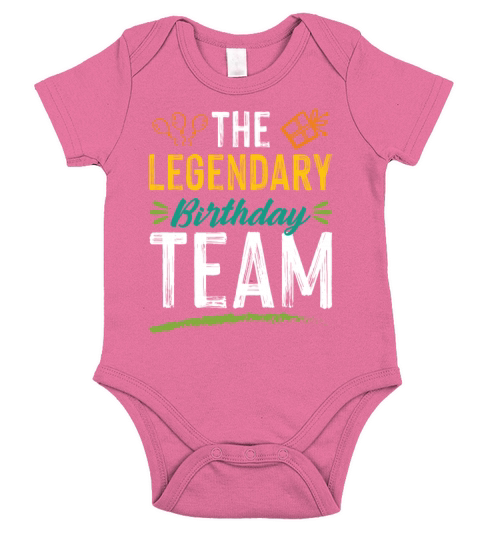 legendary birthday team Short Sleeve Baby One-Piece