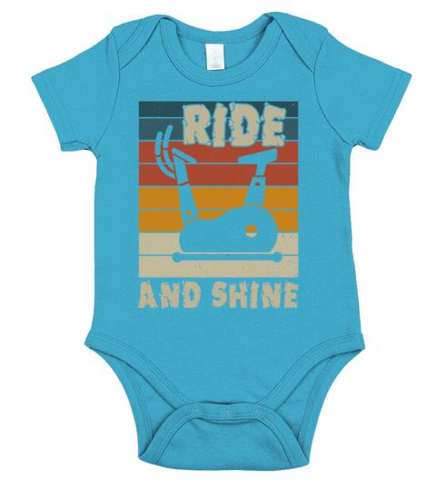 Ride And Shine Short Sleeve Baby One-Piece