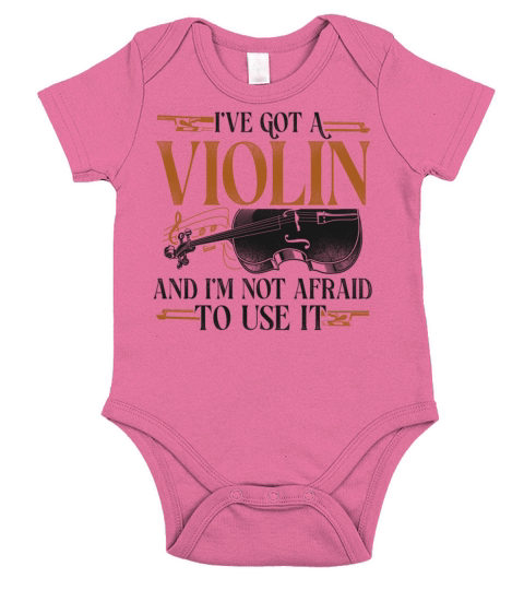Violin Violinist Vintage Ive Got Short Sleeve Baby One-Piece