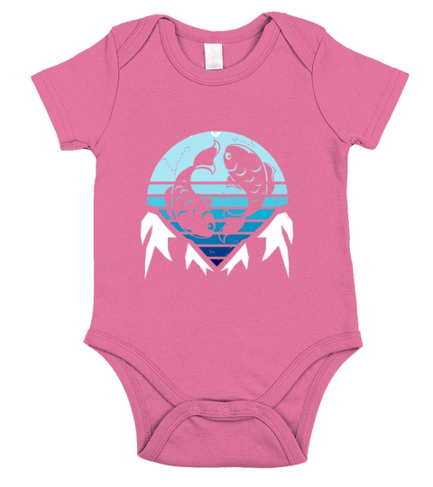 Zodiac Pisces Star Sign Short Sleeve Baby One-Piece