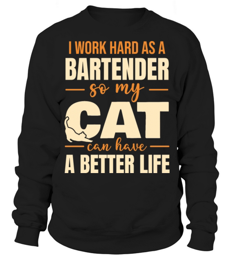 I work hard as cat lover Sweatshirt Unisex