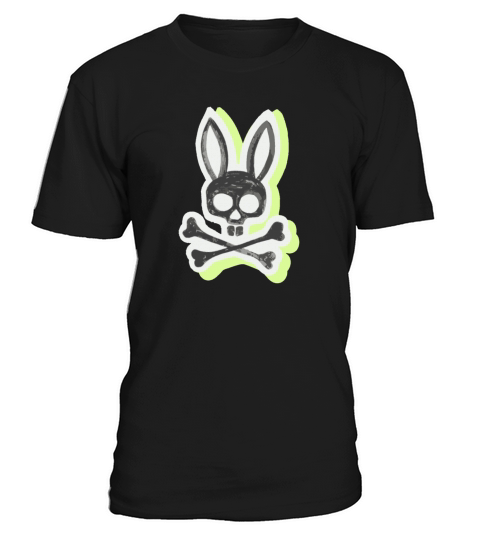 Bunny Psycho Retro Vintage T-Shirt Unisex