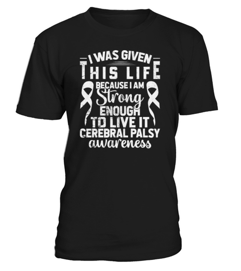 Cerebral Palsy Awareness Vintage Support Brain Lif T-Shirt Unisex