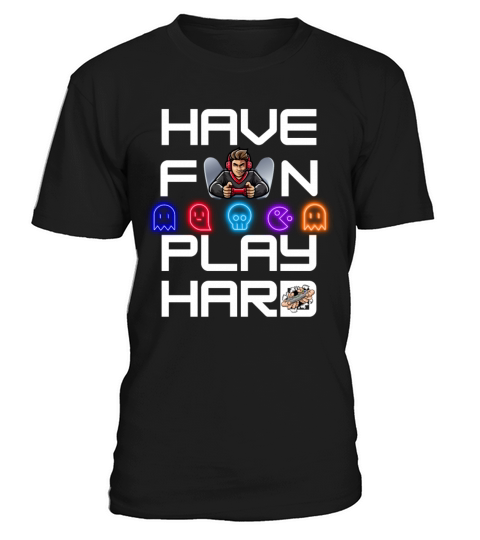 cool funny gamer have fun playing hard T-Shirt Unisex