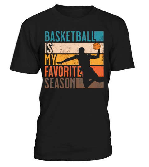 Distressed Vintage Basketball Is My Favorite Seaso T-Shirt Unisex