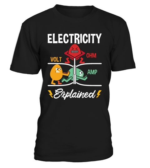 Electronics Repair Electricity Volt Ohm Electrical T-Shirt Unisex