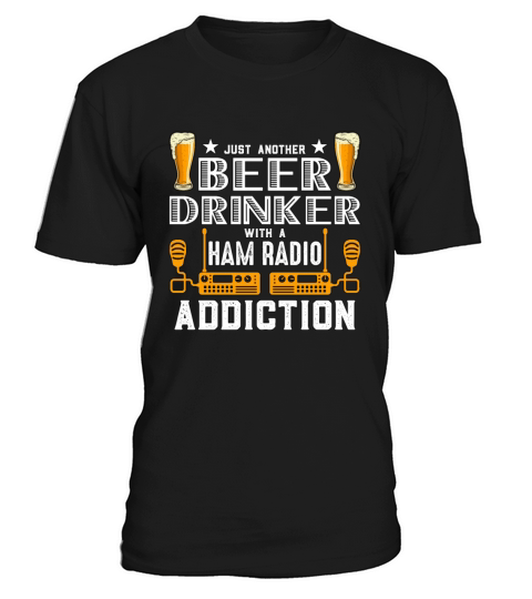 Ham Radio Just Another Beer Drinker Amateur Radio T-Shirt Unisex
