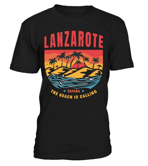 Lanzarote Espana beach design T-Shirt Unisex