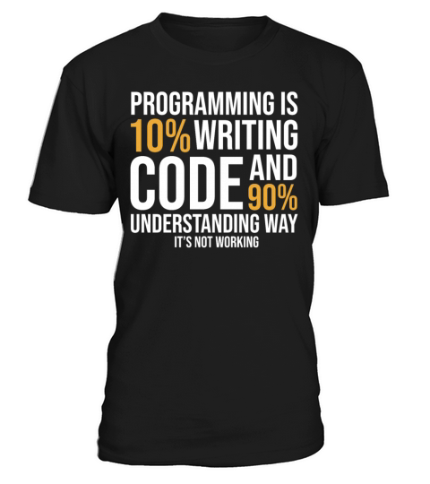 Programming Quote Saying Pun Joke T-Shirt Unisex