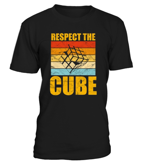 Respect The Cube Rubix Speed Cubing Youth Vintage T-Shirt Unisex
