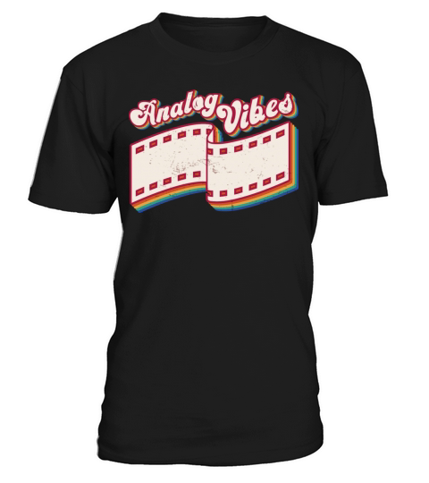 Retro Photographer Vintage Analog Vibes T-Shirt Unisex