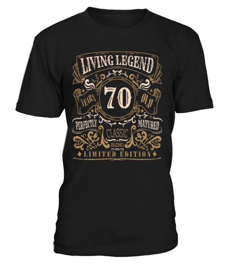 Retro Vintage Birth Whiskey Age 70 Years Old T-Shirt Unisex