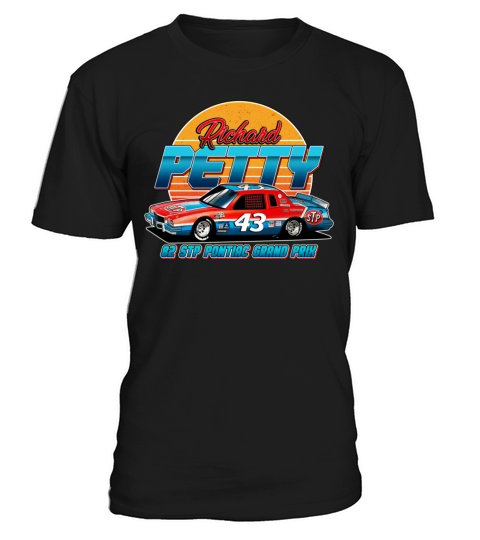 Richard Petty 43 Nascar Legend retro 80s style T-Shirt Unisex