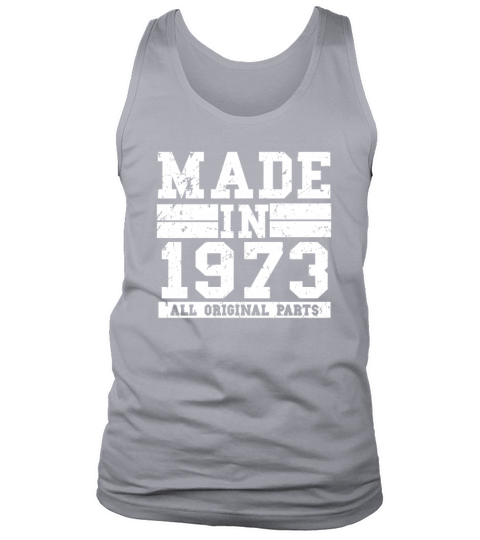 1973 Birthday Vintage Saying Tank Top Unisex