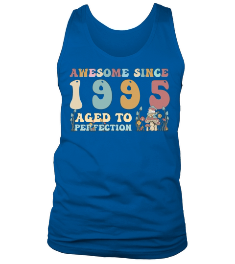 Awesome since 1995 - 28th Birthday - 2023 Groovy Tank Top Unisex