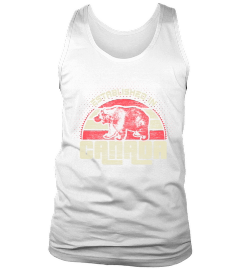 Canada Maple Flag Gift Tank Top Unisex