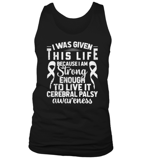 Cerebral Palsy Awareness Vintage Support Brain Lif Tank Top Unisex