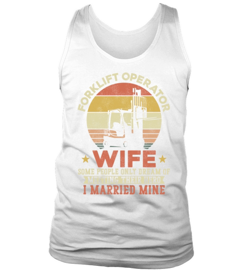 Certified Forklift Truck Operator Tank Top Unisex