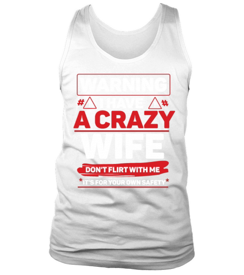 Crazy Wife Couple Hearts Day Valentines Tank Top Unisex