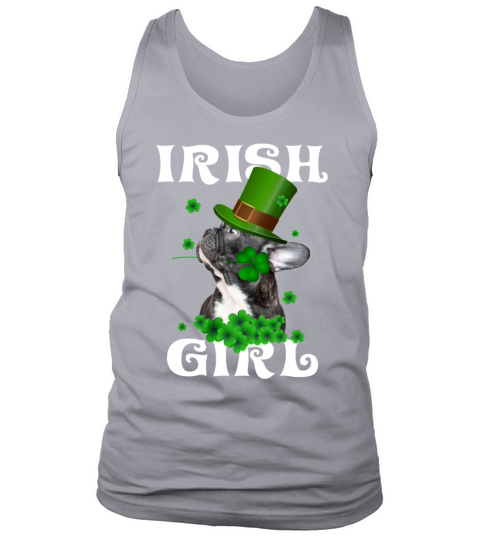 Frenchie Saint Patricks Day Gift For Frenchies Tank Top Unisex