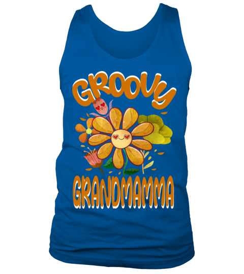 Groovy Grandmamma Family Matching Vintage Family Tank Top Unisex