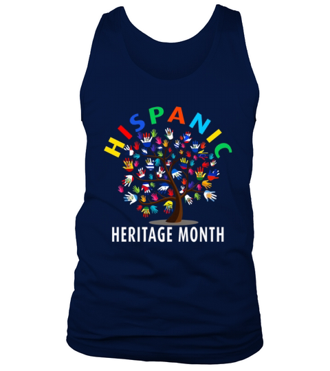 Hispanic Heritage Month Latino Countries Flags Sun Tank Top Unisex
