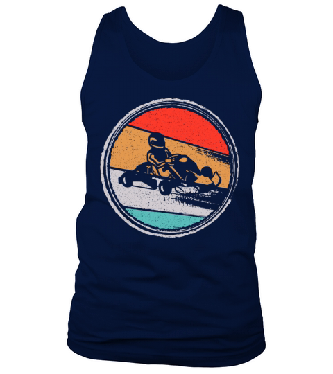 Kart Racing Vintage go karts motorsport go-kart Tank Top Unisex
