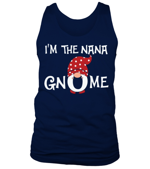Nana Gnome Christmas Matching Family Tank Top Unisex