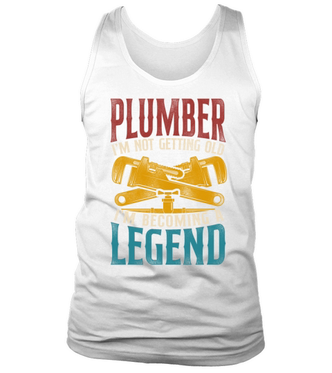 Plumbing Plumber Retired Vintage Tank Top Unisex