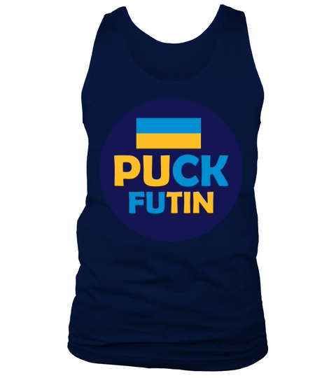 puck futin logo design Tank Top Unisex