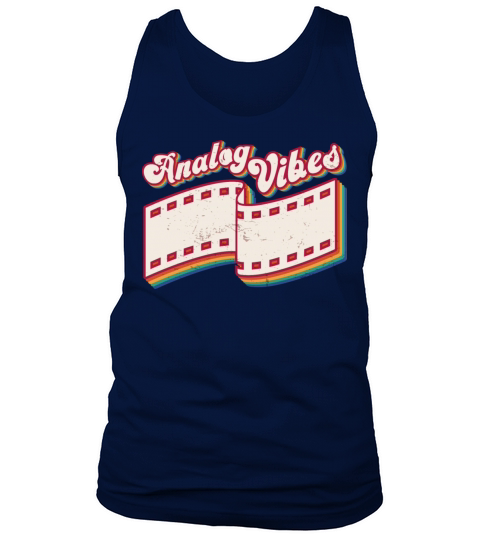 Retro Photographer Vintage Analog Vibes Tank Top Unisex