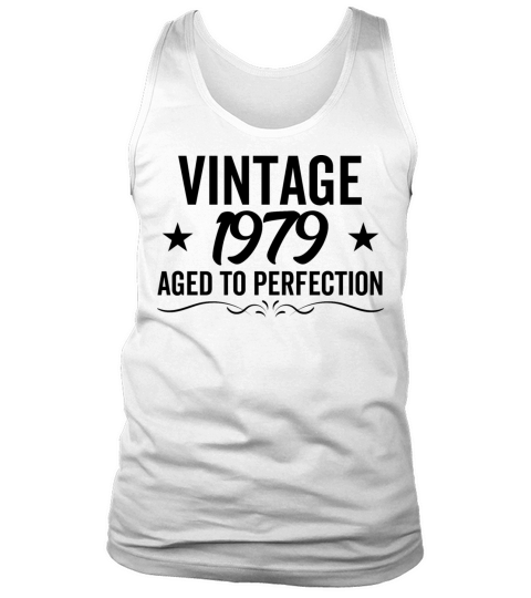 Vintage 1979 Aged To Perfection Tank Top Unisex