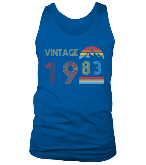 Vintage 1983 Tank Top Unisex