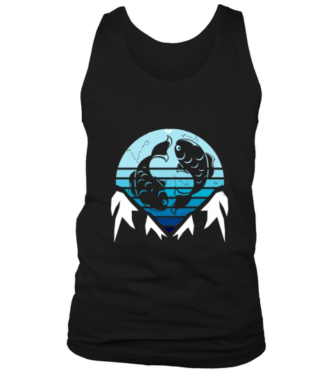 Zodiac Pisces Star Sign Tank Top Unisex