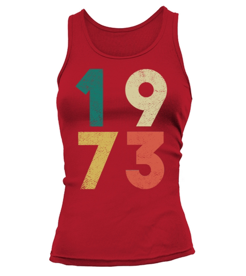 1973 Vintage Birthday Retro Tank top Woman