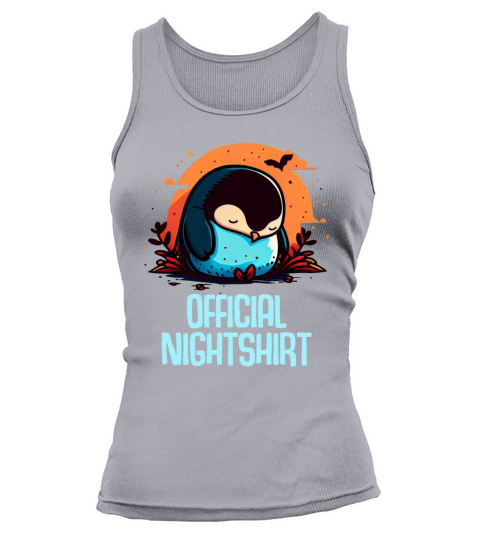 Cute Penguin Sleepshirt Nightwear Nightshirt Sleep Tank top Woman