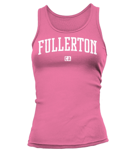 Fullerton California Vintage Tank top Woman