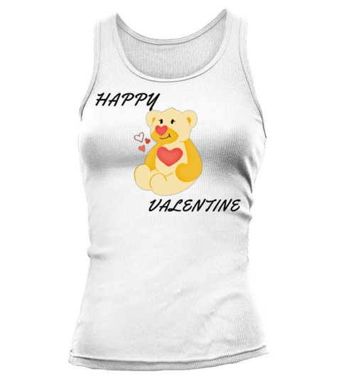 Funny happy valentine gift for mom design valentin Tank top Woman