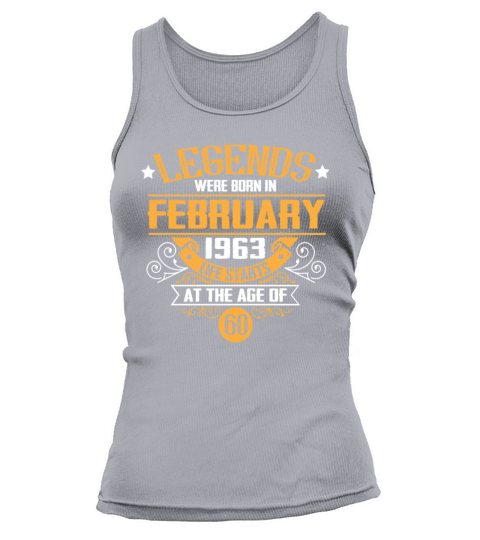 Legendary since February 1963 Legend Vintage Tank top Woman