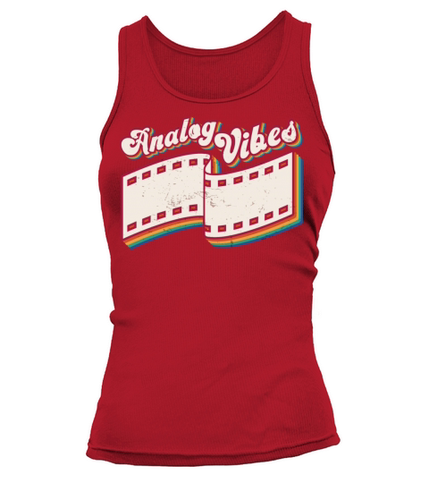 Retro Photographer Vintage Analog Vibes Tank top Woman