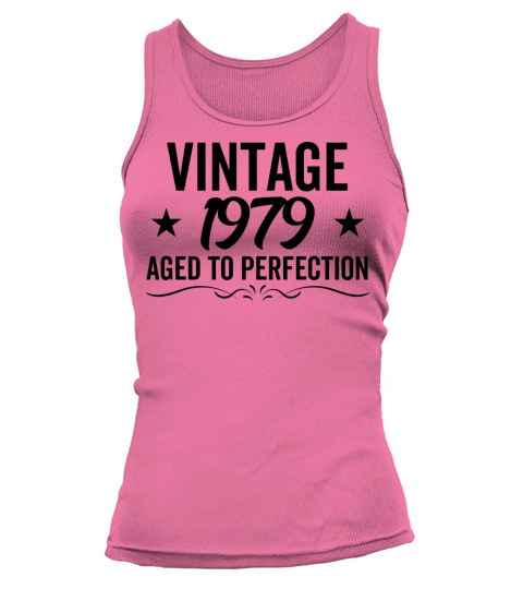 Vintage 1979 Aged To Perfection Tank top Woman
