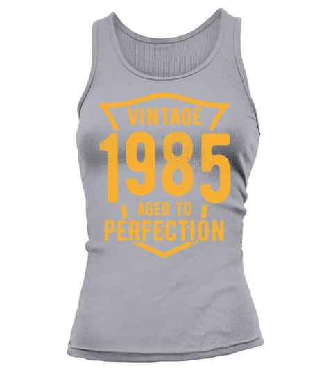 Vintage 1985 Aged To Perfection 38th Birthday Tank top Woman
