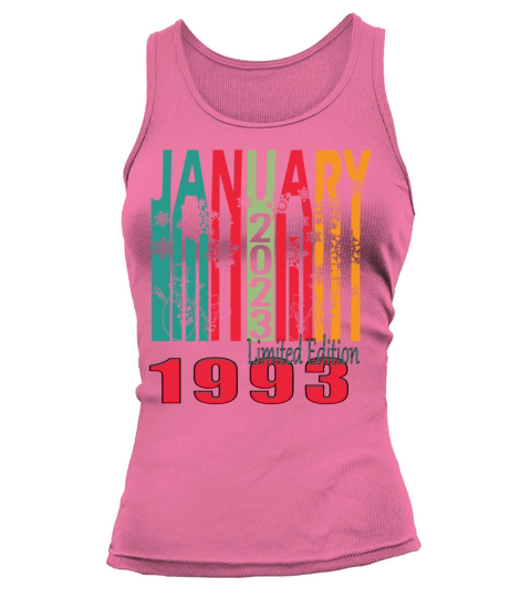Vintage gift idea born January 1993 Tank top Woman
