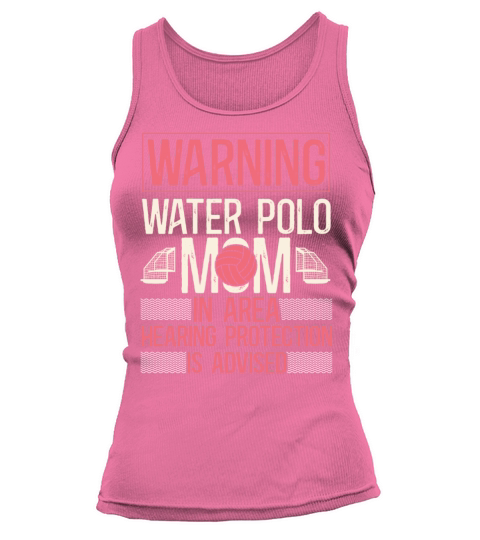 Water Polo Mom Vintage Warning Tank top Woman