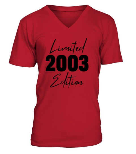 2003 Limited Edition V-Neck T-shirt