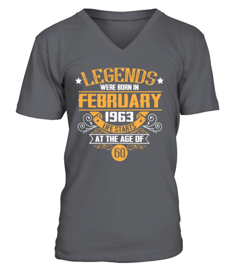 Legendary since February 1963 Legend Vintage V-Neck T-shirt