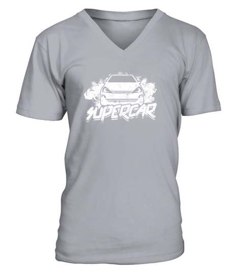 Supercar - classic vintage cars V-Neck T-shirt